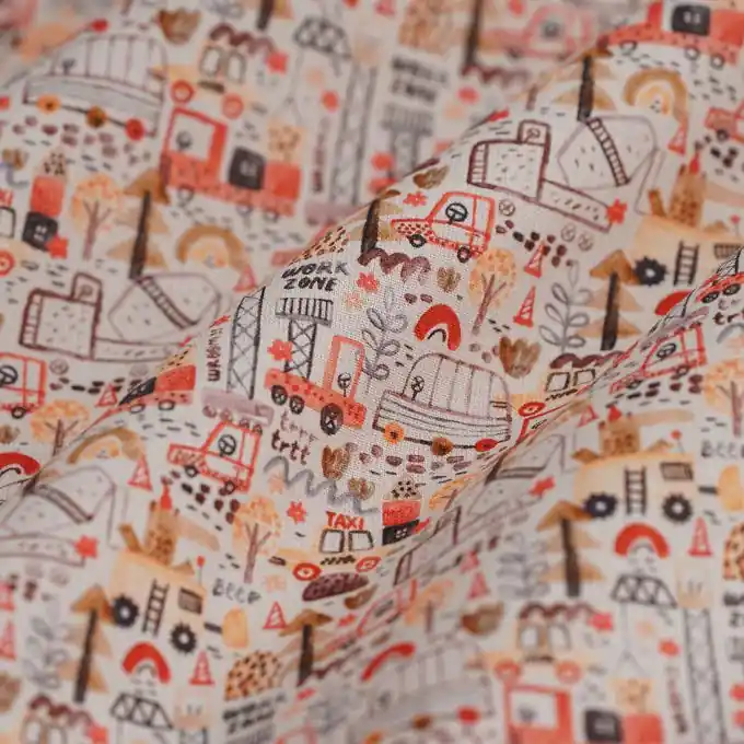 Wochenendangebot Popeline Baumwolle Punkte Weiß