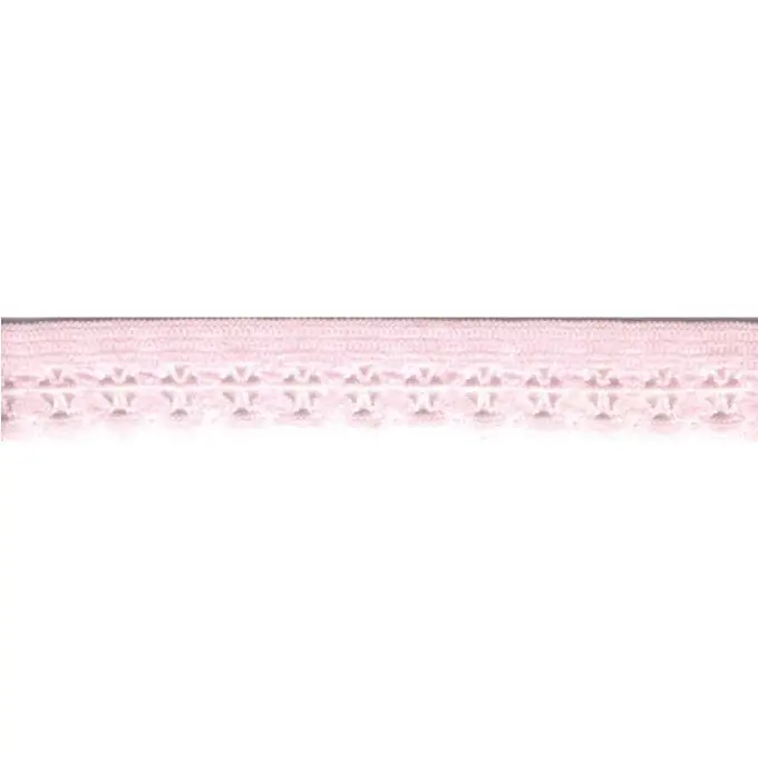 Kostenloser Versand Gummiband für Lingerie Spitze 13mm Blassrosa