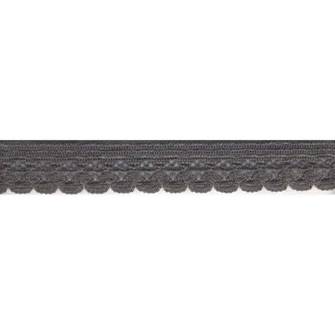 Kostenloser Rückversand Gummiband für Lingerie Spitze 13mm Grau