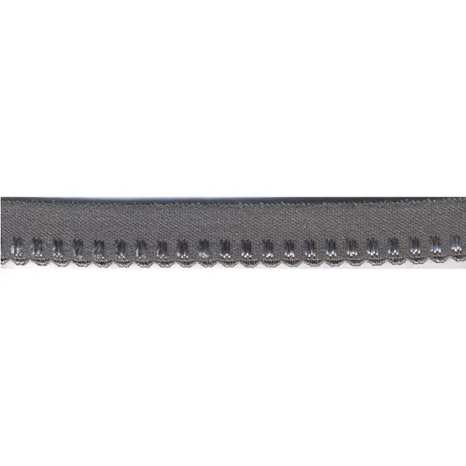 Gummiband Lingerie 10mm Grau Neue Kollektion