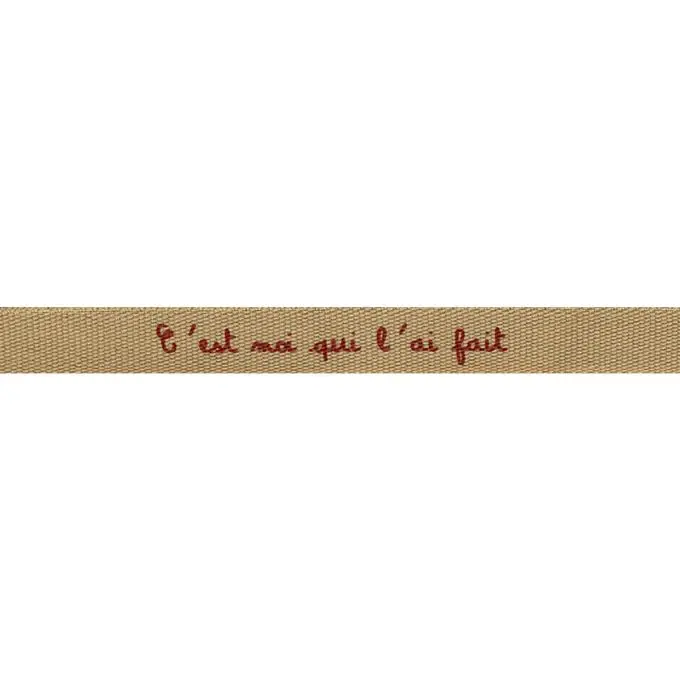Premium Band Beige „c’est moi qui l’ai fait“
