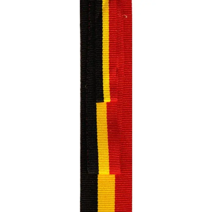 Band Belgische Flagge 25mm Schwarz/Gelb/Rot Sale
