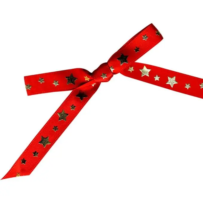 Band Sterne Metallic Rot 10mm Neue Ware