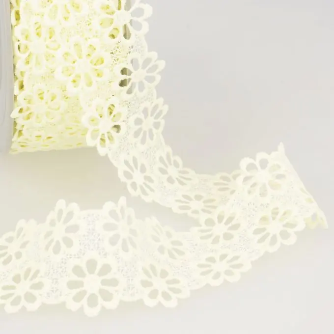 Guipure-Spitze 40mm Ecru Versand Am Gleichen Tag