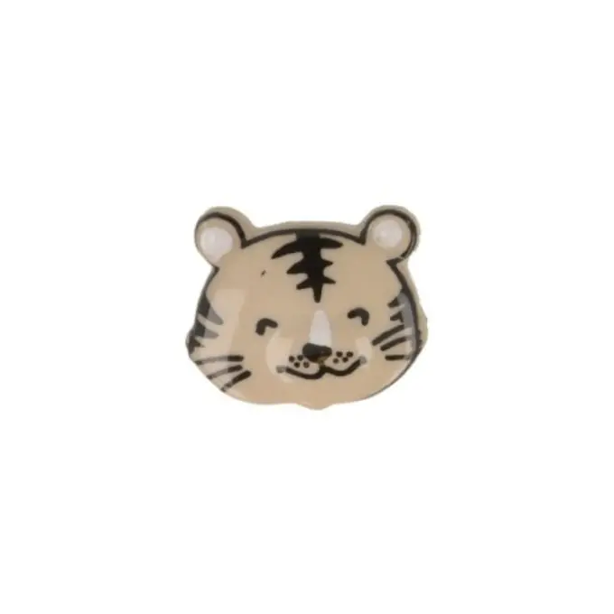 Begrenztes Angebot Knopf Tiger Beige 19mm