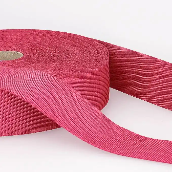 Gratis Versand Gurt Polyester 20 mm fuchsia