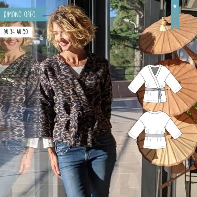 Finale Aktion Super Bison Anfänger-Schnittmuster-Set für Oréo Kleidung