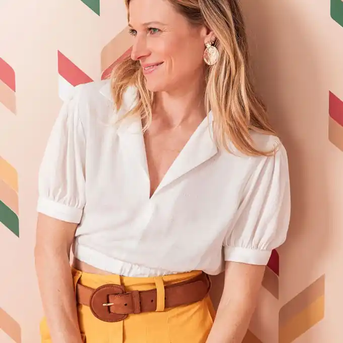 Schnittmuster McCall’s 8198 Top mit Puffärmeln Neu Im Sortiment