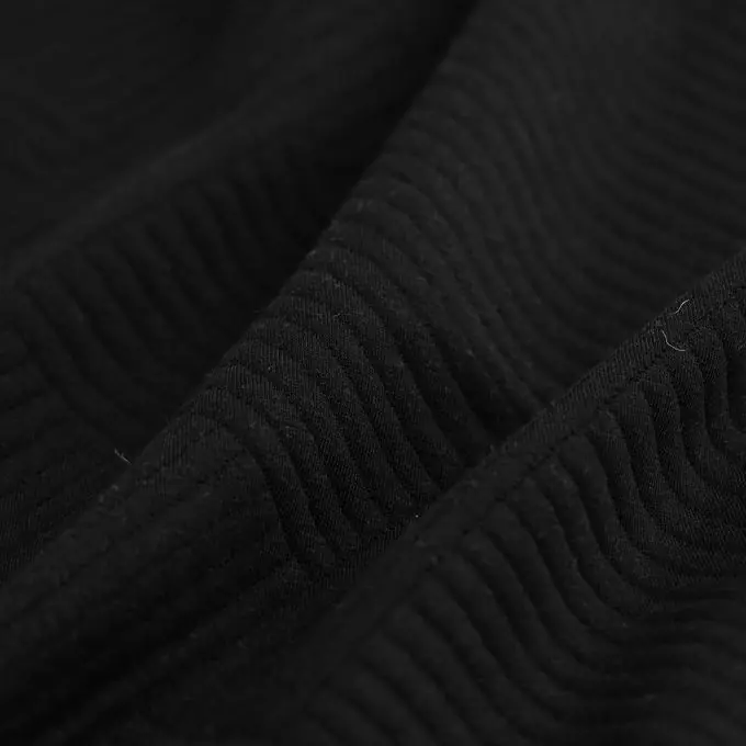 Polyesterstoff stretch Streifen schwarz Sofort Bestellen