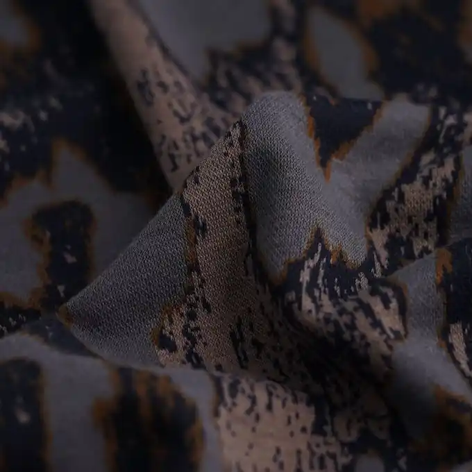 Beliebt Jersey Milano Rinde grau marineblau