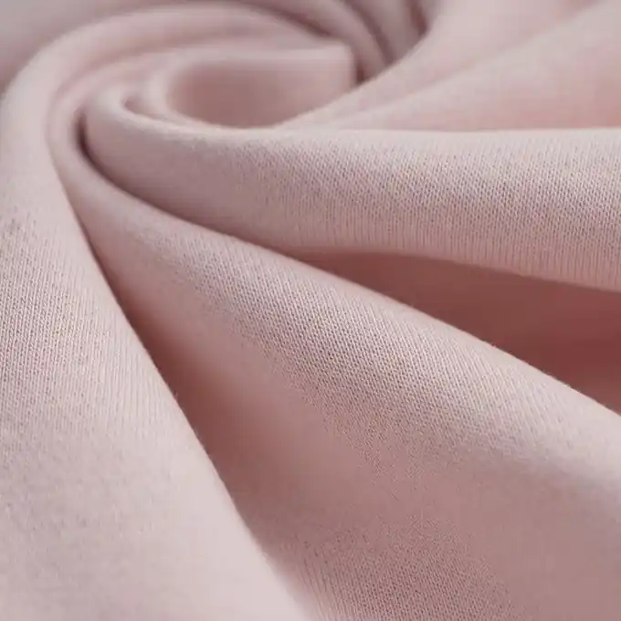 Markenprodukt Sweatshirtstoff einfarbig zartrosa