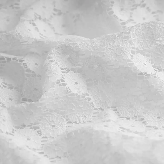 Neu Guipurespitze Baumwolle Poly Blumen écru