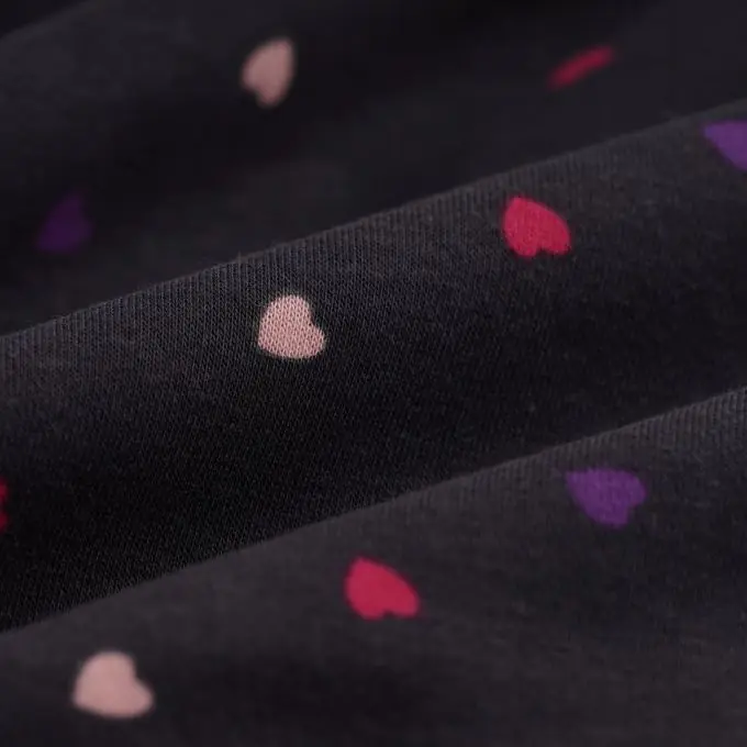 Molton herzen dunkelgrau Must-Have