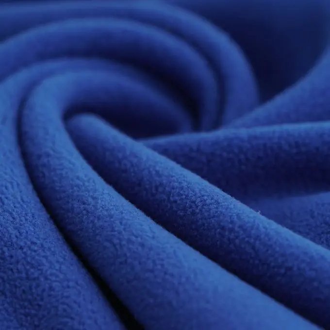 Fleece Polyester recycelt Königsblau Top-Angebot