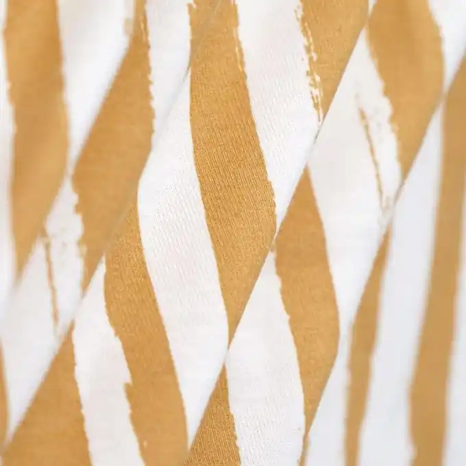 Jersey Baumwolle Marinière Kamel Online Kaufen