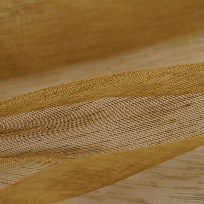 Gardinenstoff Gazette senfgelb Jetzt Zugreifen