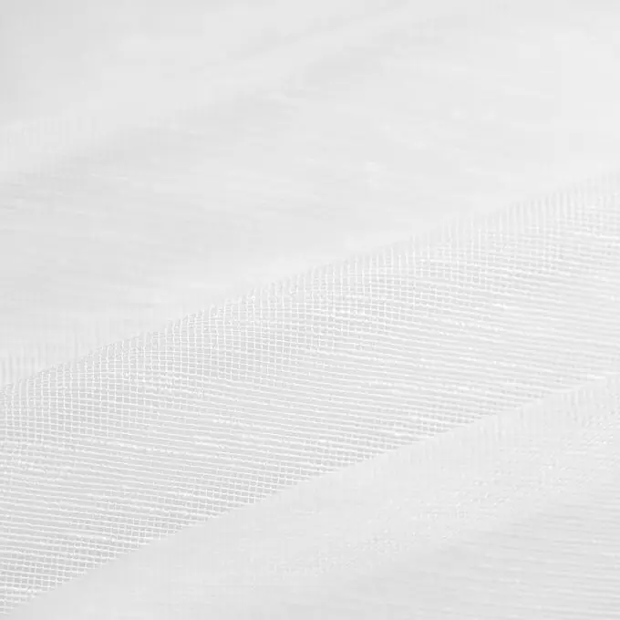 Gardinenstoff Gazette weiß Geld-Zurück-Garantie