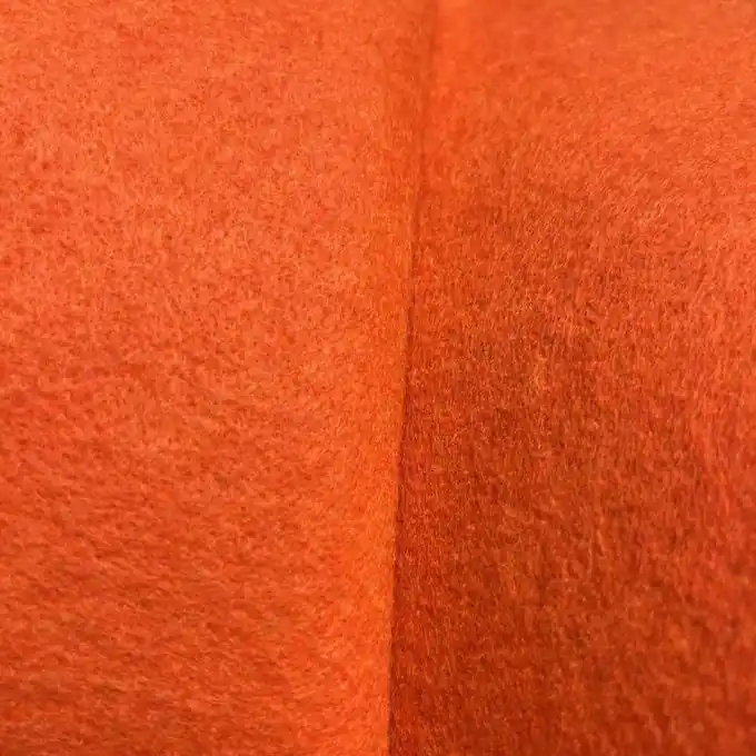 Filz Meterware Orange Expressversand