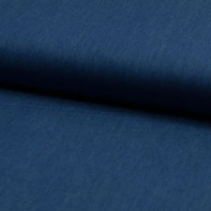 Chambray Baumwolle Stretch Blau Meistverkauft