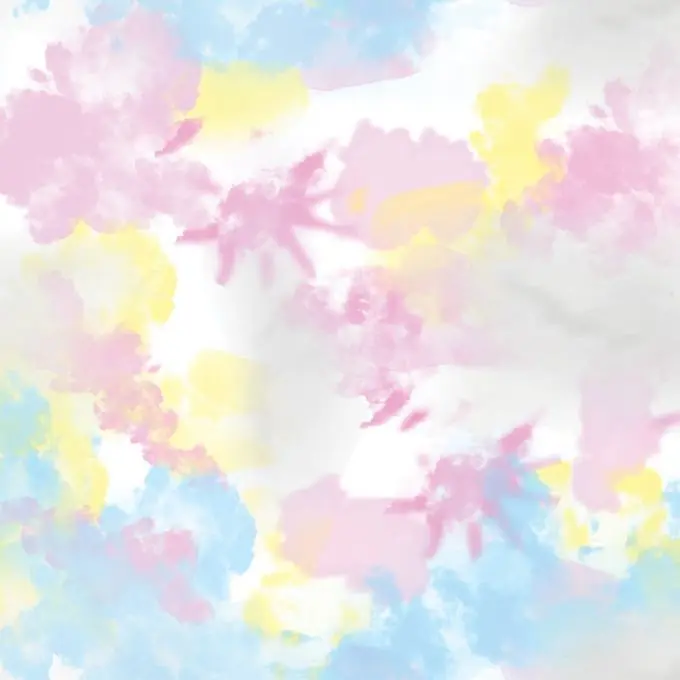 Jersey Baumwolle Tie and dye Rosa.Blau/Gelb Bestpreis