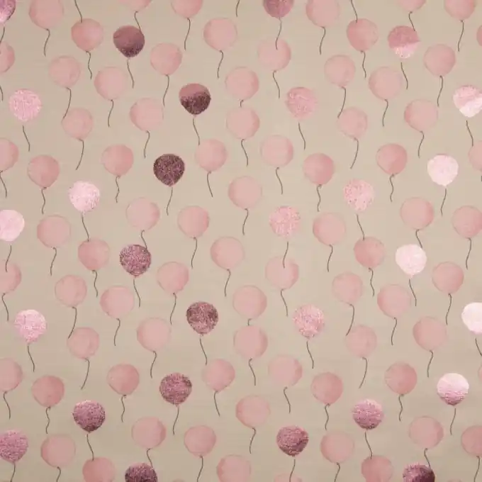 Baumwolljersey Bälle Blassrosa Nur Für Kurze Zeit