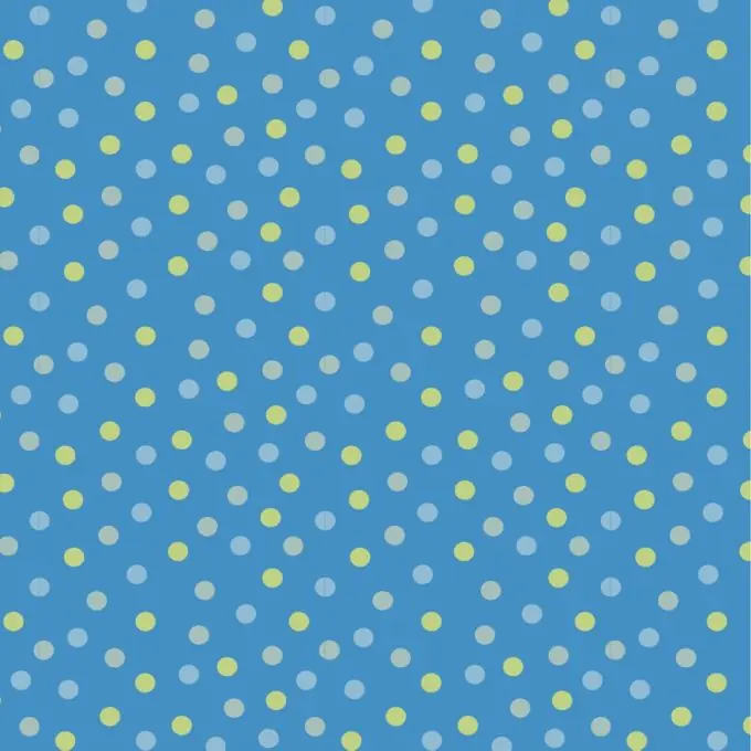 Neue Kollektion Baumwolljersey Punkte Blau