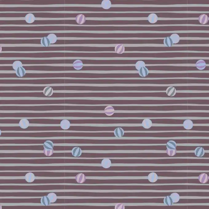 Baumwolljersey Baseball Streifen Malve Sichere Zahlung