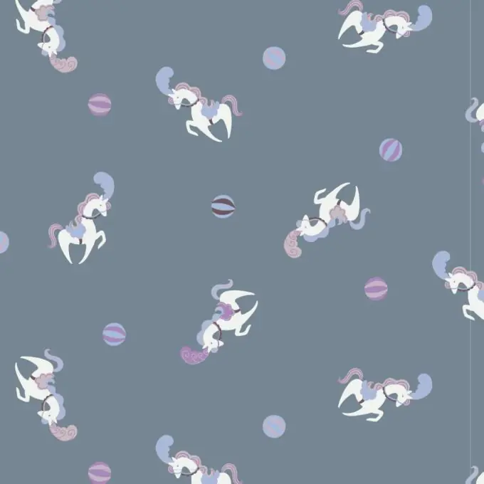 Highlight Jersey Baumwolle Einhorn Blau