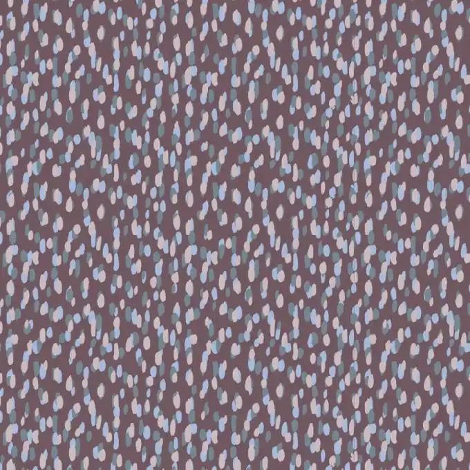 Sonderaktion Jersey Baumwolle Farbtropfen Malve