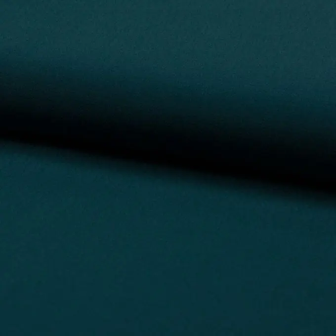 Crêpe Georgette Viskose einfarbig Petrolblau Letzte Chance