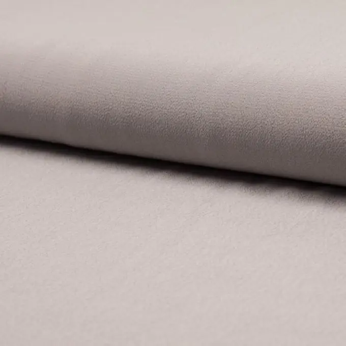 Crêpe Georgette Viskose einfarbig Hellgrau Knallerangebot