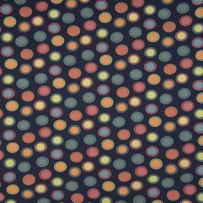 Versand Am Gleichen Tag Jersey Bio Baumwolle Sonnen Bunt Marineblau