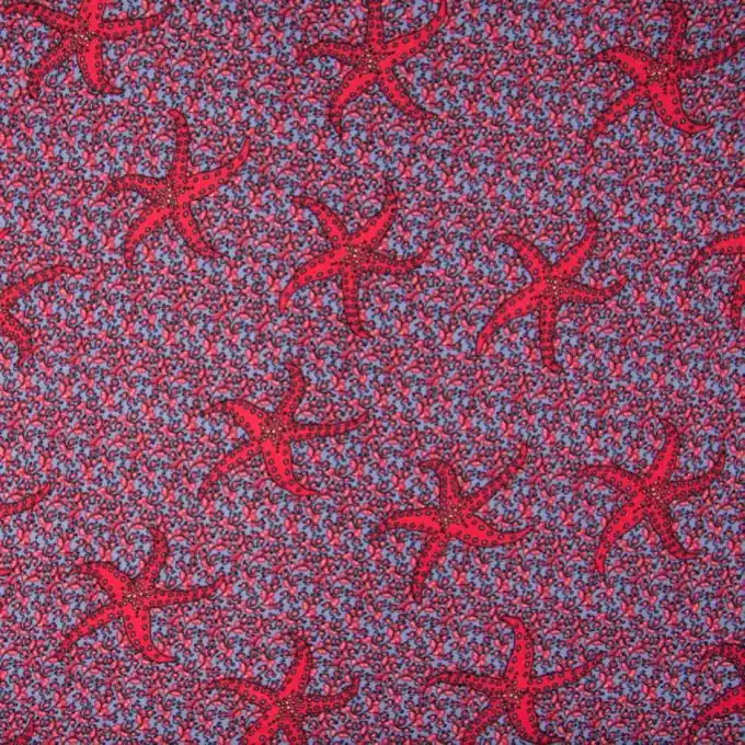 Must-Have Popeline Viskose Seesterne Koralle