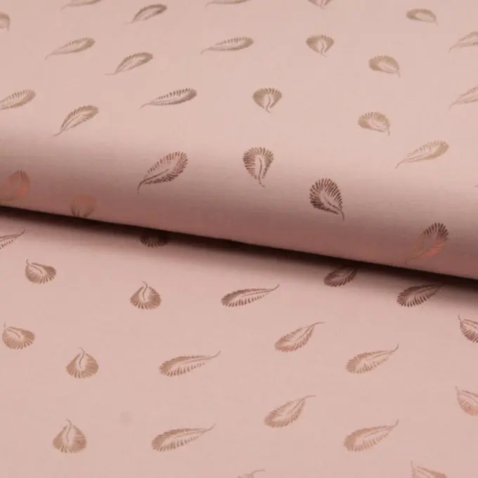 Schneller Versand Popeline Viskose Nude mit Federdruck 145cm Breite