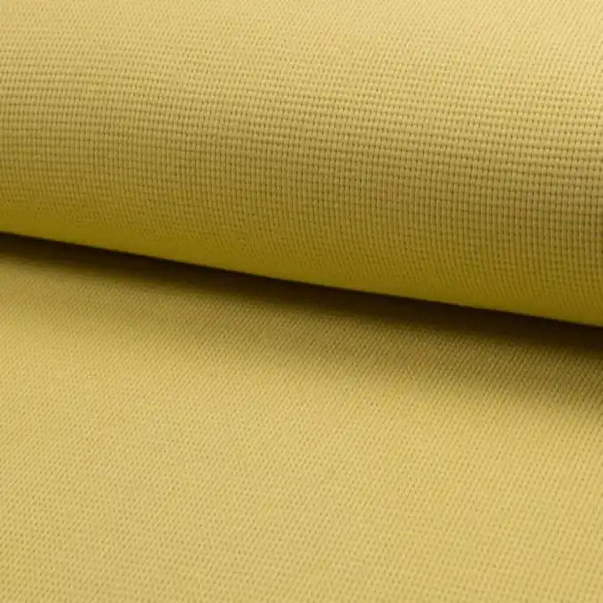 Kostenloser Rückversand Jersey Baumwolle geprägt einfarbig Hellgelb