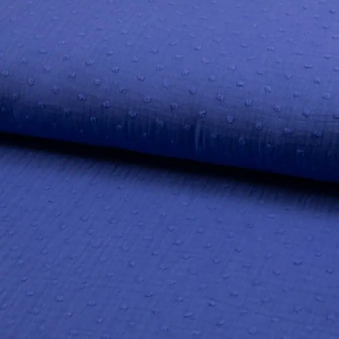 Exklusiv Doppelte Gaze Dobby Lavendel