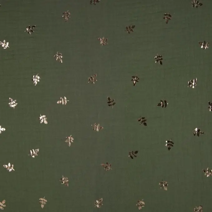 Nur Für Kurze Zeit Doppelte Gaze Blätter Khaki