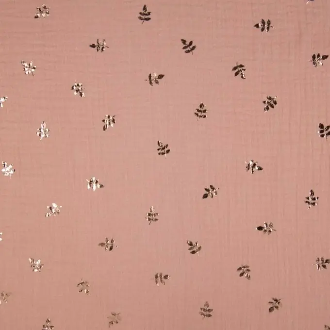 Doppelte Gaze Blätter Rosa Must-Have