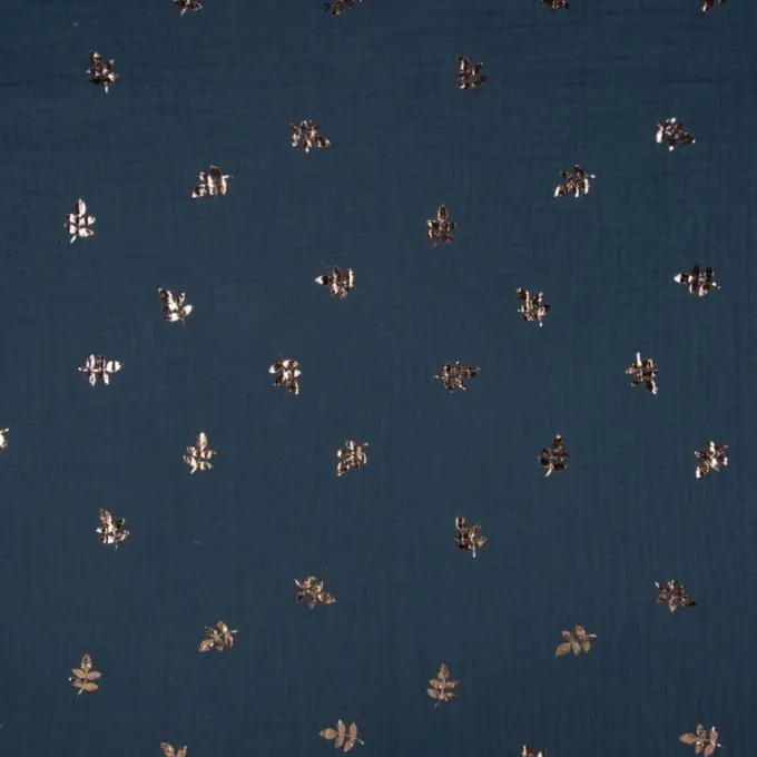 Doppelte Gaze Blätter Jeansblau Garantierte Lieferung