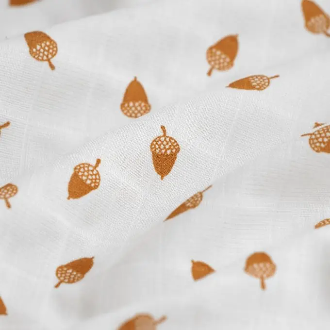 Windelstoff Eicheln Weiß Online Kaufen