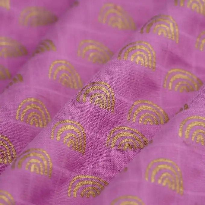 Neuheit Windelstoff Regenbögen Violett