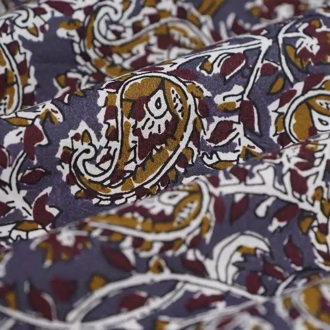 Kostenfreie Lieferung Cretonne Calcutta Blau