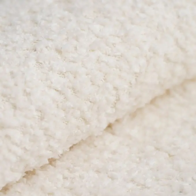 Polsterstoff Samt Wales – Ecru Geprüft