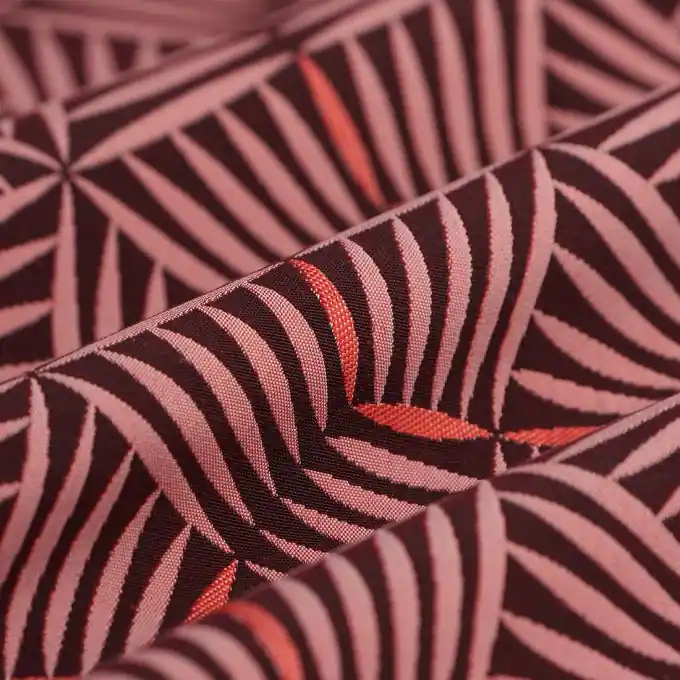 Mengenrabatt Jacquard Grafico – Polsterstoff – Rosa