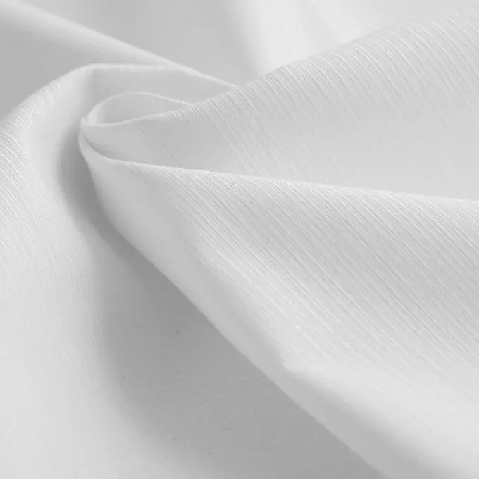 Tischdeckenstoff Rustico extra breit Weiß Markenware