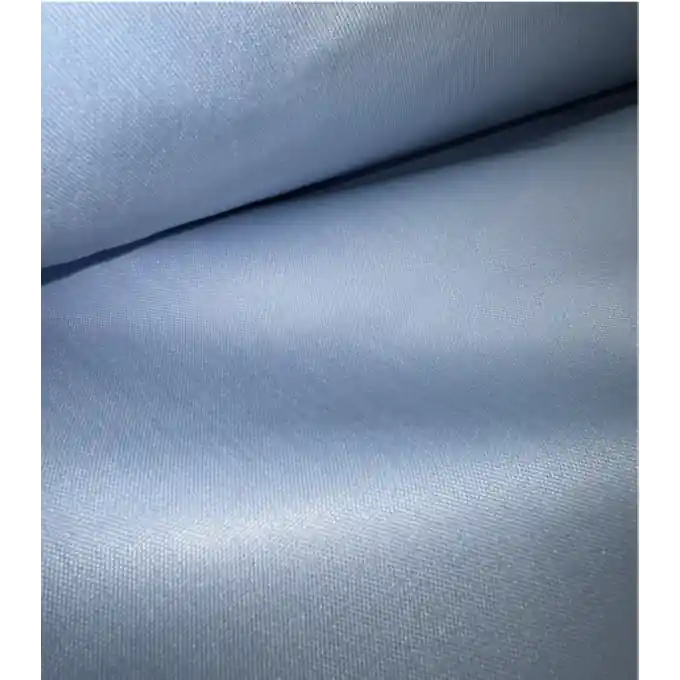 Handgefertigt Futterstoff Chintz blau 280 cm