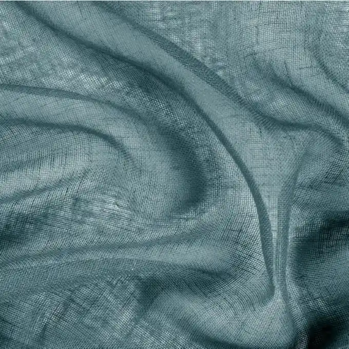 Top-Preis Vorhangsstoff Taft Leinenoptik Anthrazit