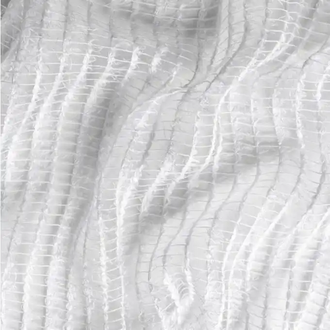 Premium Gaze satiniert Weiß