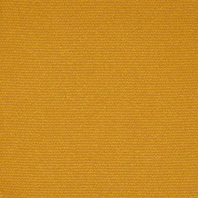 Exklusiv Bouclé-Stoff Leinen/Baumwolle Senfgelb