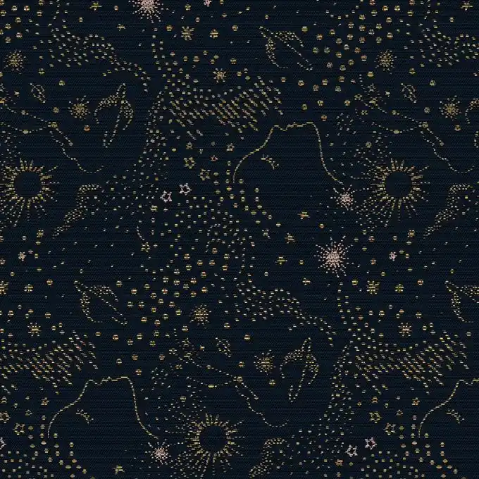 Jacquard Zodiac Marineblau Sale